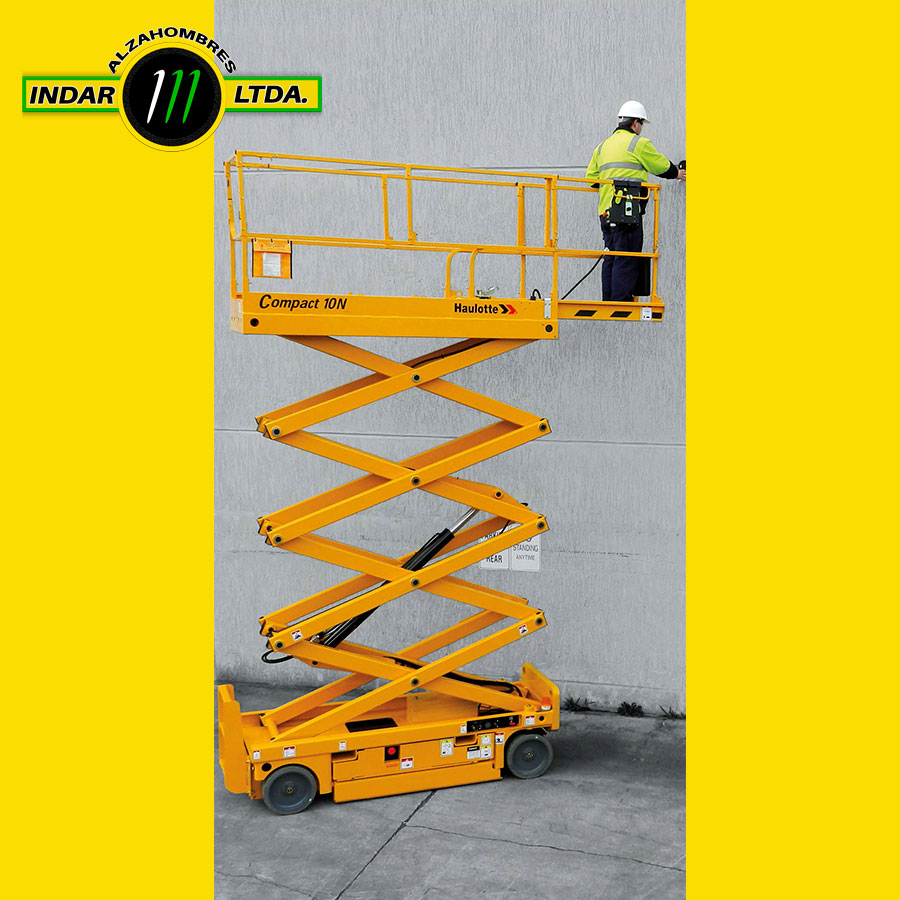 PLATAFORMA DE TIJERA ELECTRICA Haulotte COMPACT 8  - 10N  10mt